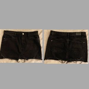 ZARA BLACK SKIRTS WITH POCKETS